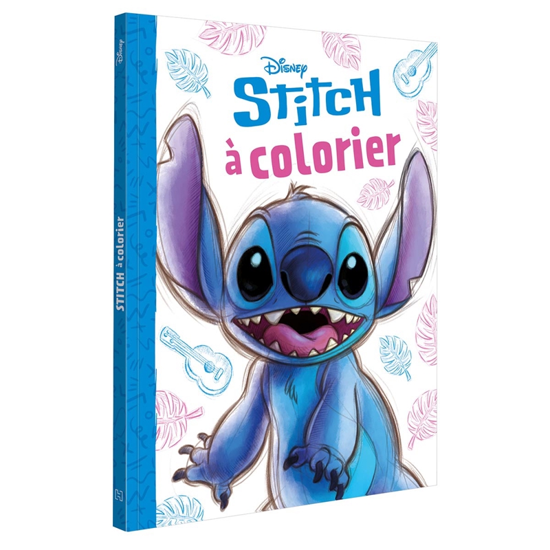 Livre Stitch à colorier, Disney