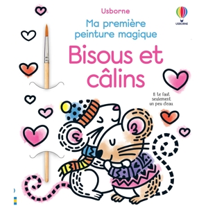 Livre Bisous et câlins, ma première peinture magique 1