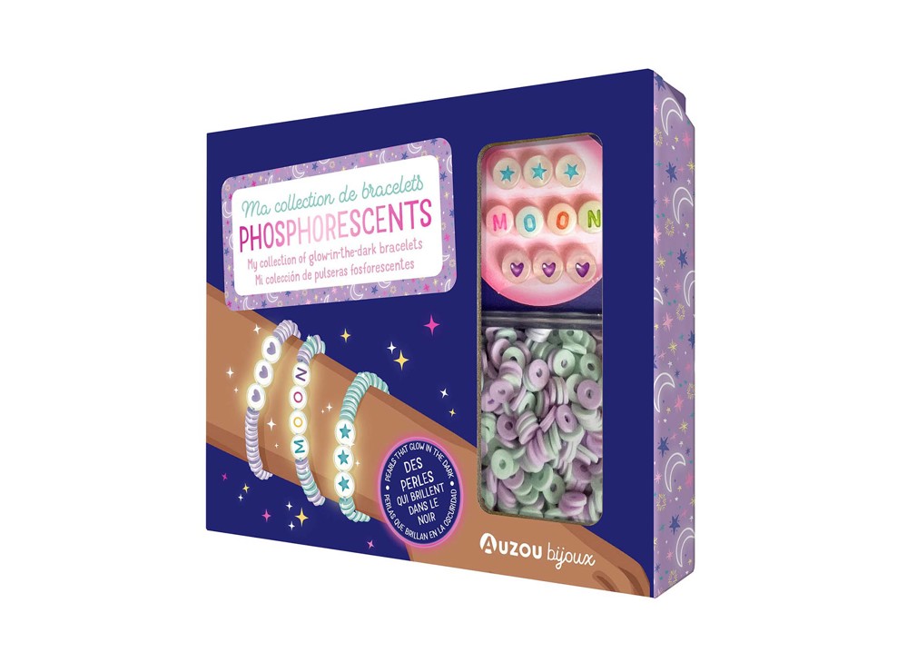 Coffret mon superbe bijou, collection de bracelets phosphorescents 1
