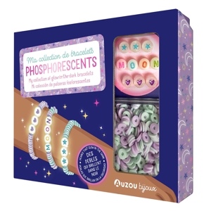 Coffret mon superbe bijou, collection de bracelets phosphorescents 1