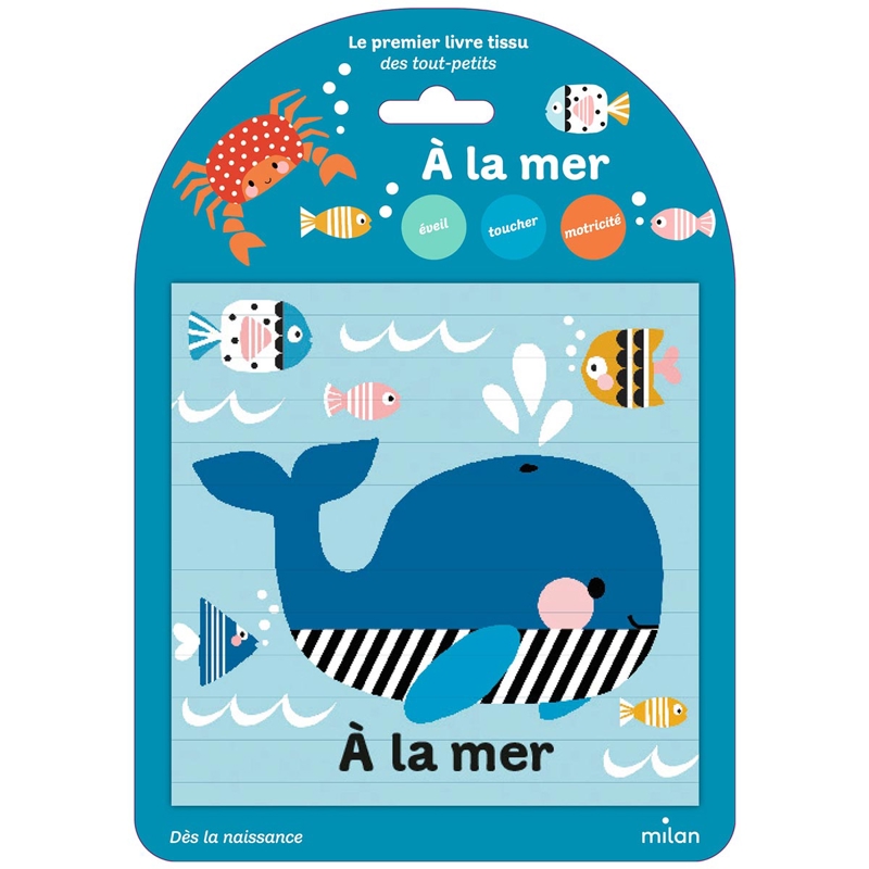 IDKIDS - Livre A la mer Blanc