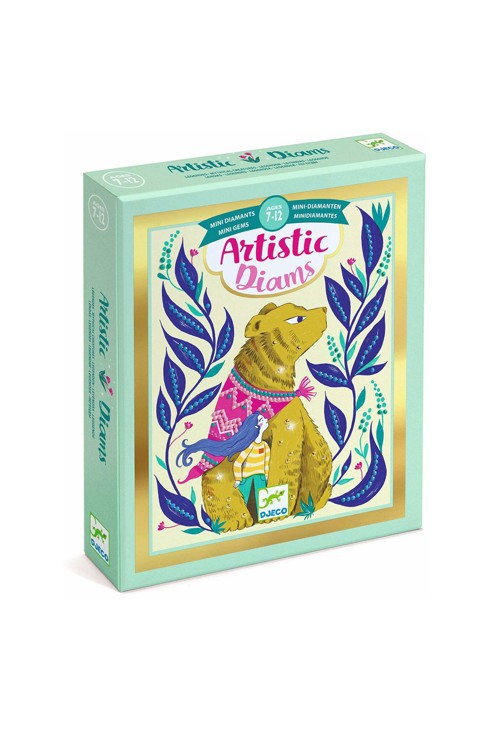 4 cartes à décorer de diamant Legends Djeco 2