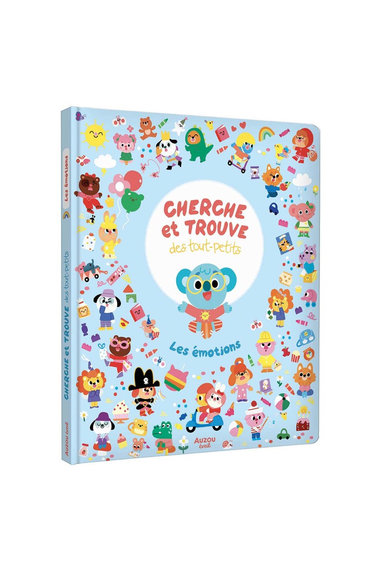 Livre Cherche et trouve des tout-petits, les émotions 1