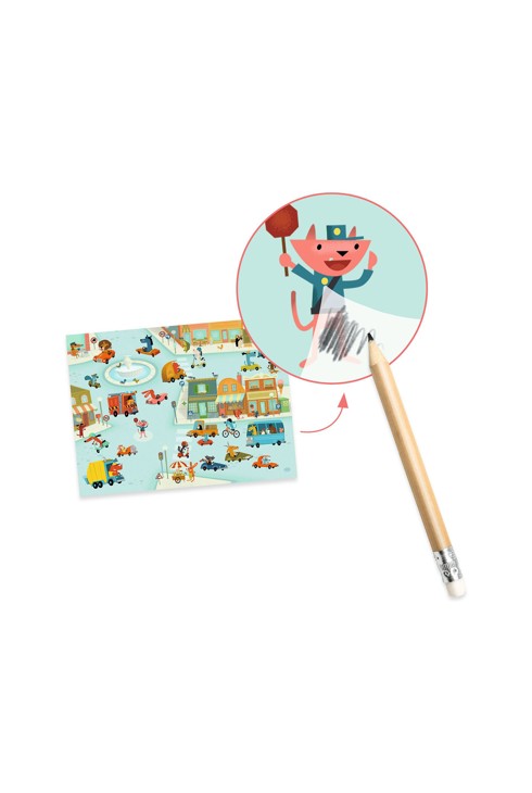 Décalcomanies Asphalte Djeco