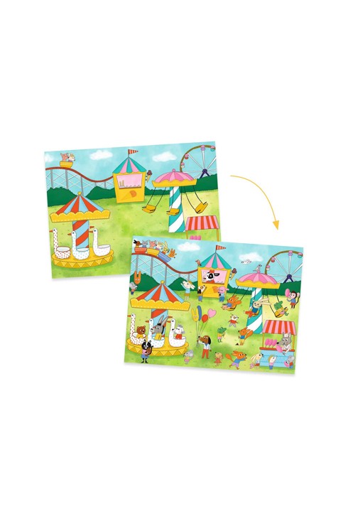 Décalcomanie C'est la fête Djeco 2