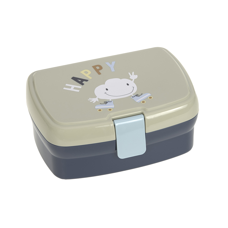Lässig - Boîte à goûter Nuage, bleu Tiny Outdoor LÄSSIG