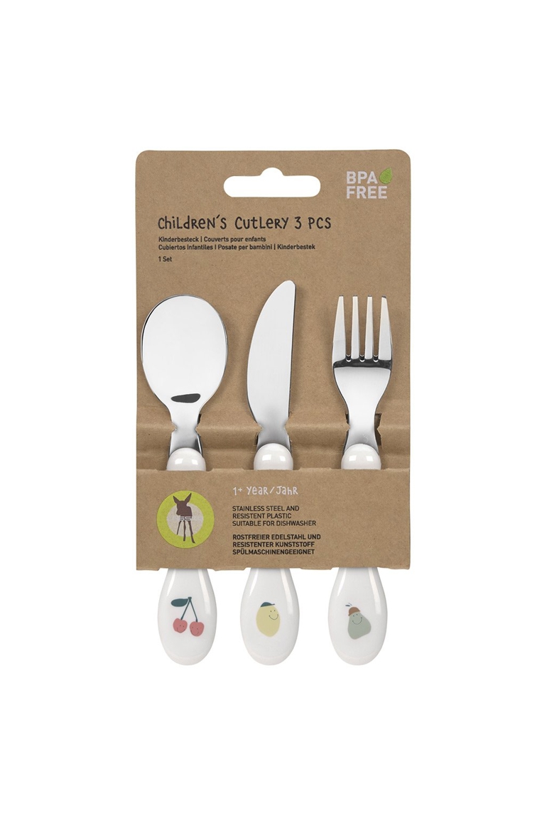 Couverts inox 3 pc Happy Fruits LÄSSIG 1