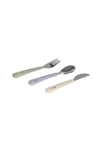 Couverts silicone 3 pièces Happy Citron 2