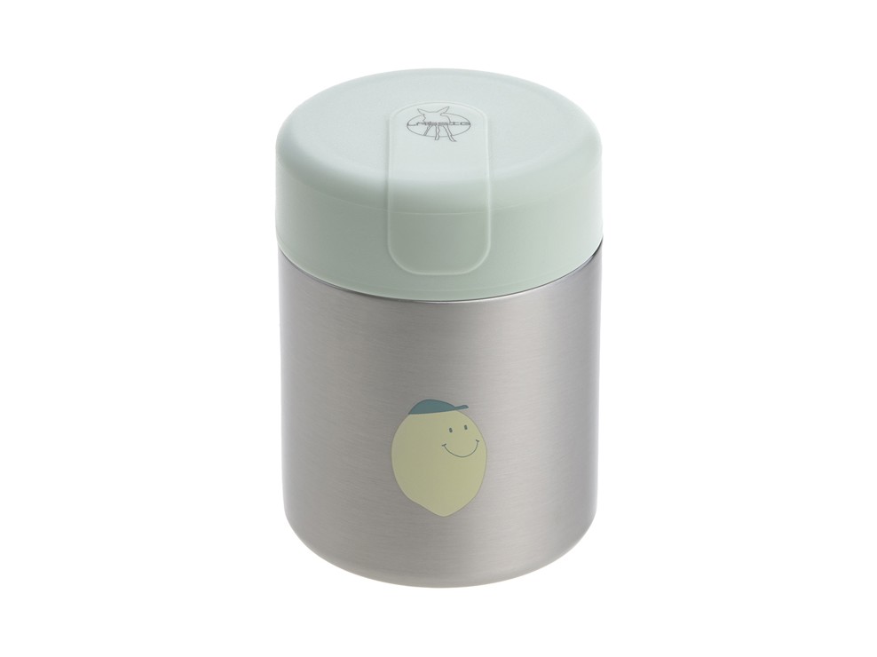 LÄSSIG Thermos repas Happy Fruits Citron, kaki clair 1