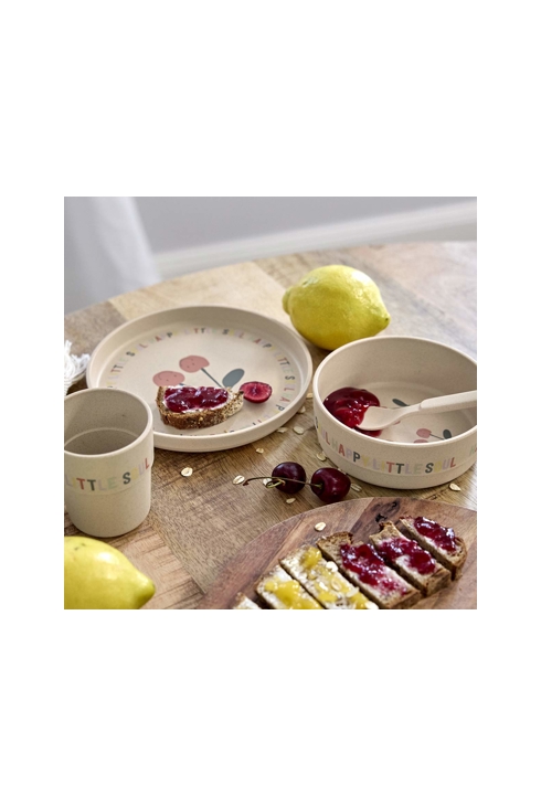 Coffret repas PP/Cellulose Happy Fruits Cerise, rose LÄSSIG