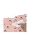 Lot de 2 bavoirs manches longues Happy Fruits, rose LÄSSIG 3