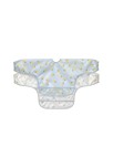 Lot de 2 bavoirs manches longues Happy Fruits, bleu LÄSSIG 1
