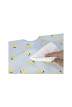 Lot de 2 bavoirs manches longues Happy Fruits, bleu LÄSSIG 3