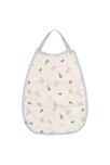 Bavoir Medium Drop av. poche Happy Fruits bleu LÄSSIG 1