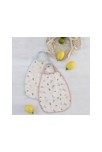 Bavoir Medium Drop av. poche Happy Fruits bleu LÄSSIG 2