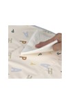 Bavoir Medium Drop av. poche Happy Fruits bleu LÄSSIG 5