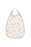 Bavoir Medium Drop av. poche Happy Fruits pêche LÄSSIG 1