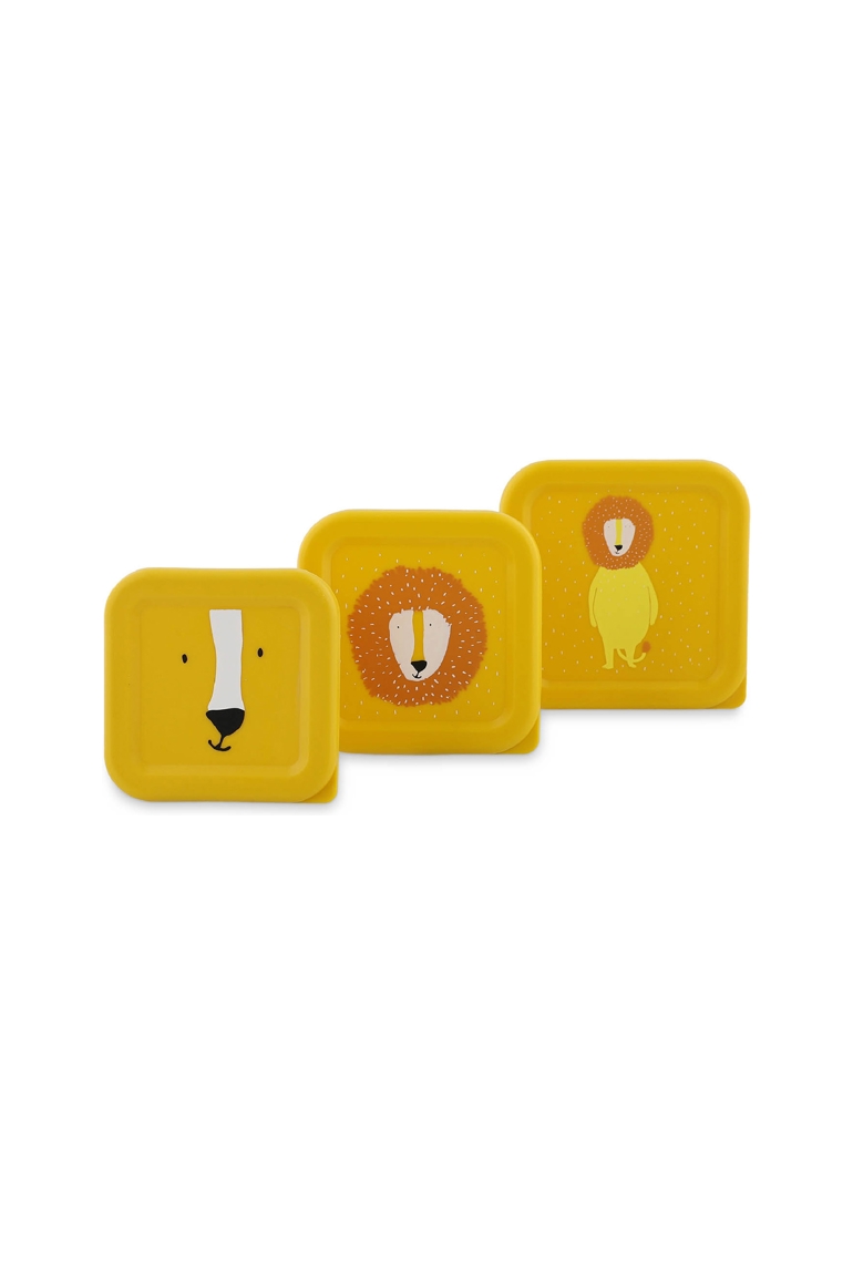 Boîte à goûter 3 pièces, Mr lion 1