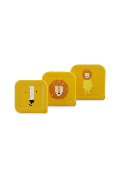 Boîte à goûter 3 pièces, Mr lion 1