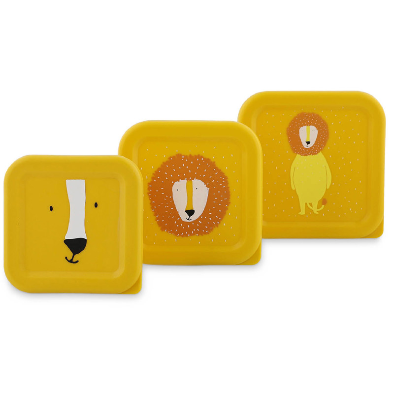 Trixie - Boîte à goûter 3 pièces, Mr lion - Dès 3 ans
