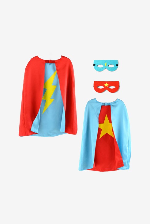 Déguisement cape de super héro réversible Oxybul