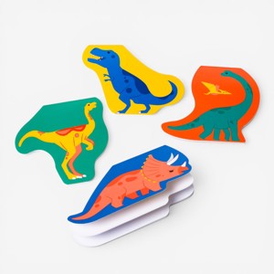 4 carnets dinosaures Oxybul