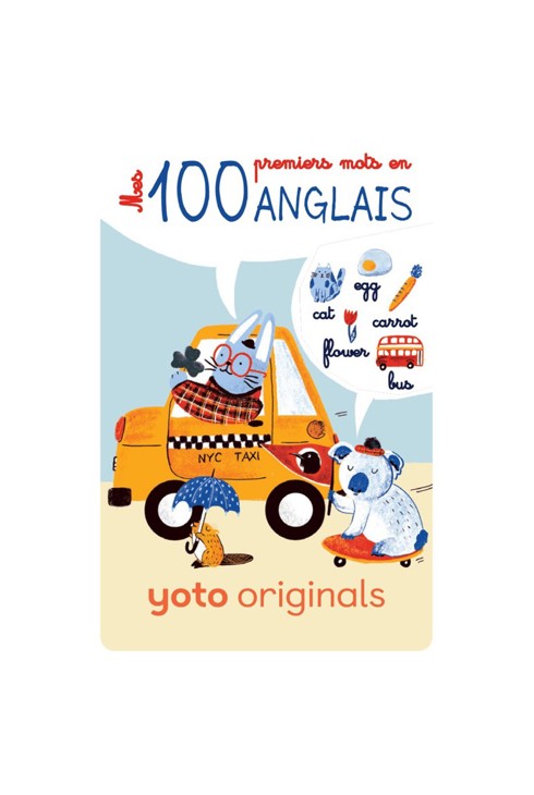 Carte histoire audio YOTO, 100 mots en anglais 1