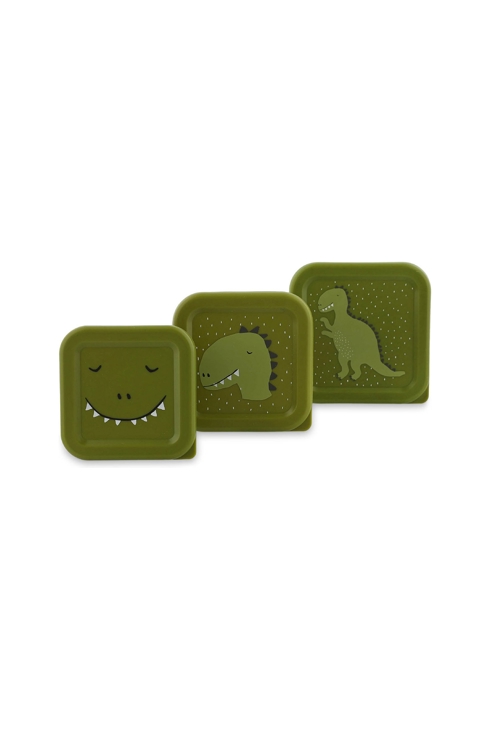 Boîte à goûter 3 pièces, Mr Dino 1