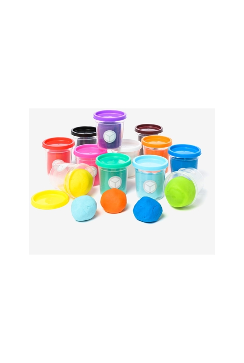 12 pots de pâte à modeler Oxybul 1