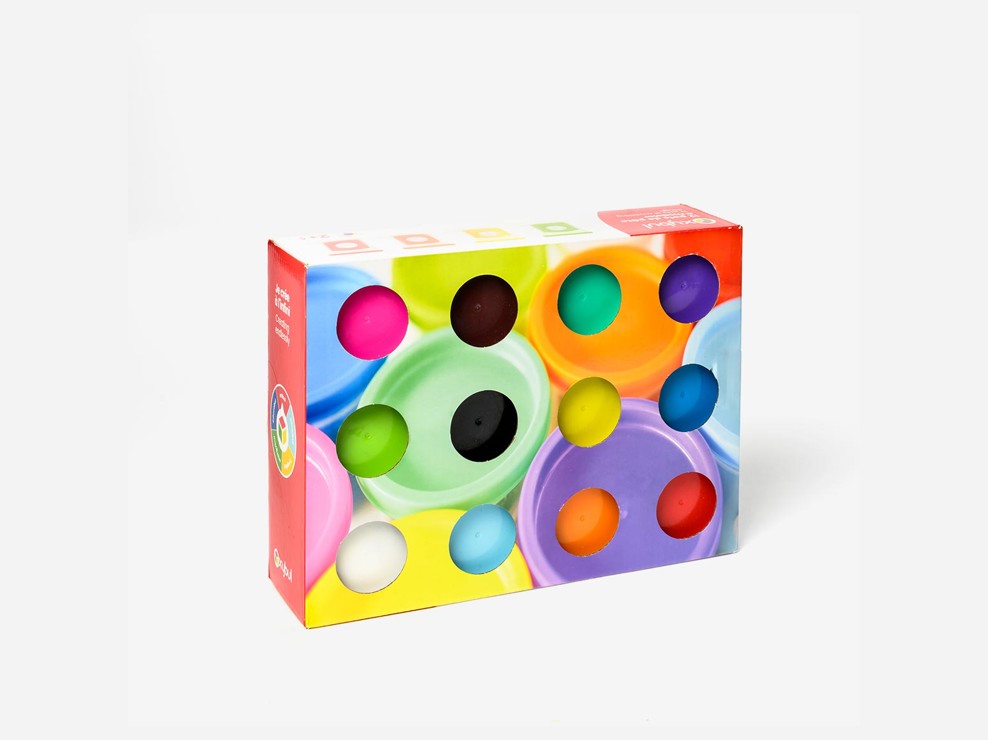12 pots de pâte à modeler Oxybul 2
