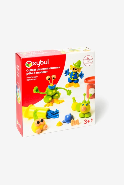 Coffret de pâte à modeler bonhommes Oxybul 1