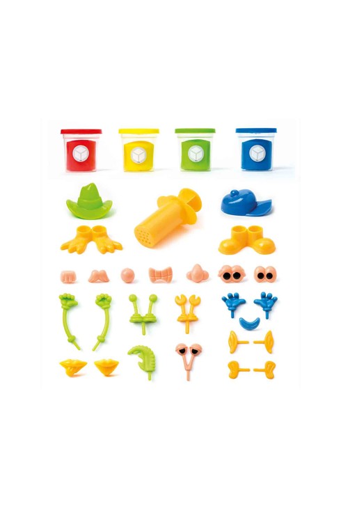 Coffret de pâte à modeler bonhommes Oxybul