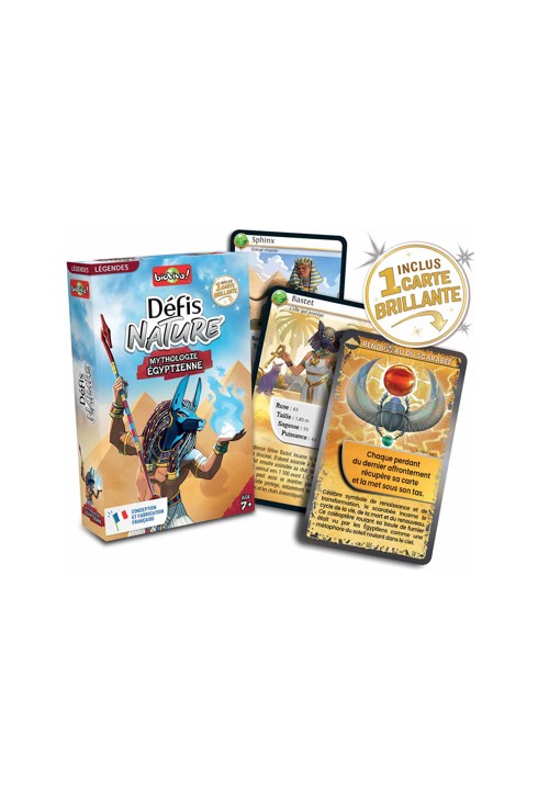Jeu de cartes Défis nature - Mythologie égyptienne, Bioviva 2