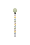 Attache tétine multi couleurs vert Nattou 1