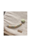Attache tétine multi couleurs vert Nattou 3