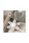 Jouet à ventouse spinner fleur coloris argile Nattou 2