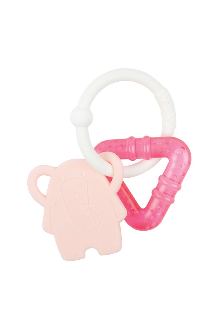 Anneau de dentition réfrigérant rose Nattou 1