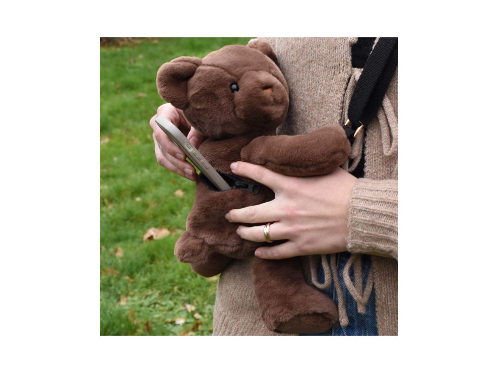 Sac nounours marron glacé 2