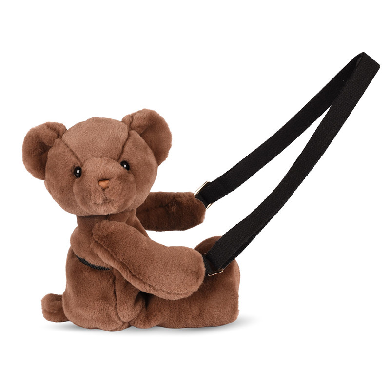 Doudou et Compagnie - Sac nounours marron glacé - De 3 ans à 5 ans