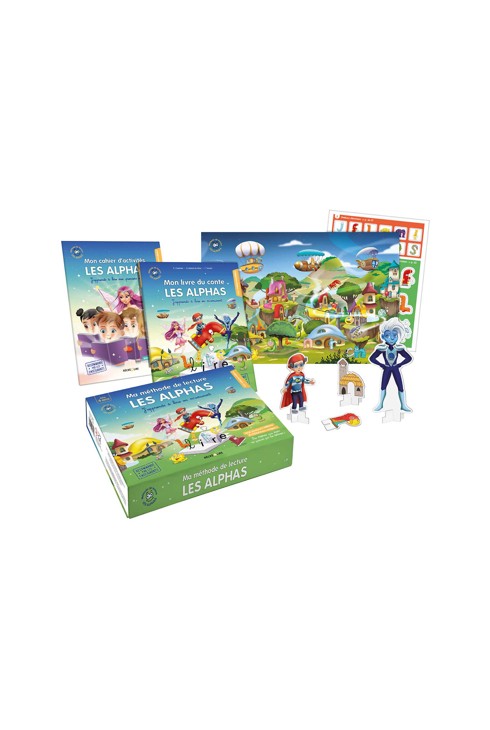 Coffret Ma méthode de lecture Les Alphas 1