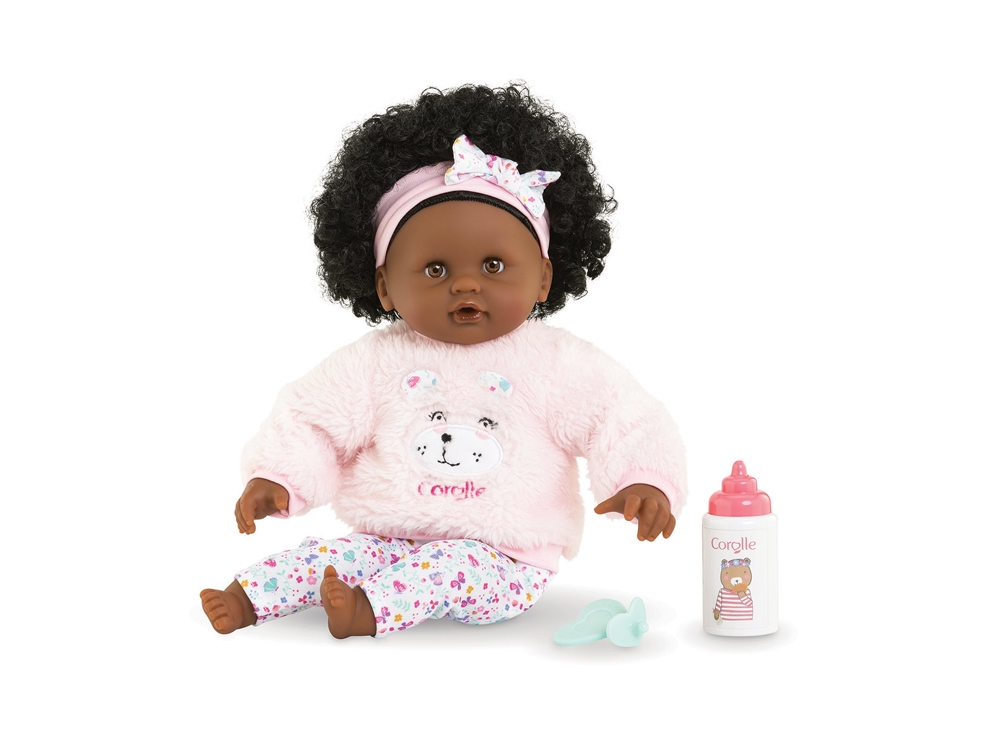 Poupon Câlin Caroline avec biberon et tétine 1