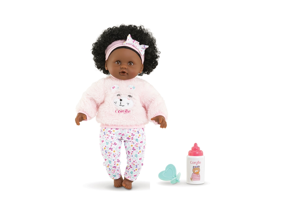Poupon Câlin Caroline avec biberon et tétine 2