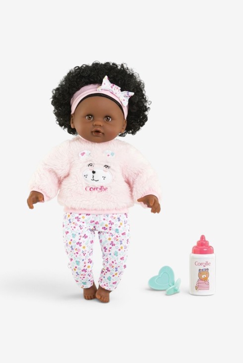 Poupon Câlin Caroline avec biberon et tétine 2