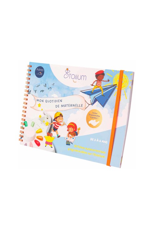 Livret "Mon quotidien de maternelle" pour l'Etoilium Astres et Cie 1