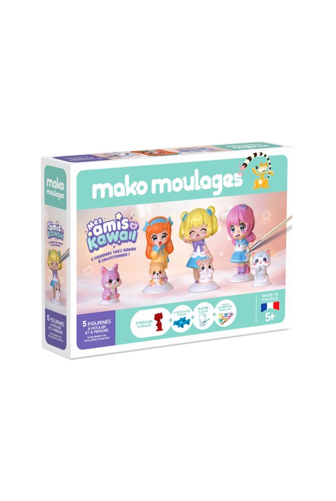 Coffret MAKO moulage Mes amis kawaï 1