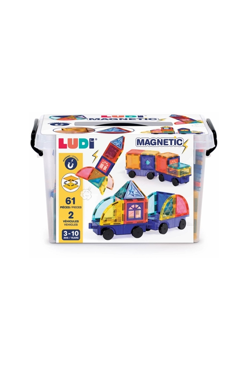 Jeu de construction magnétique véhicules, Ludi 1