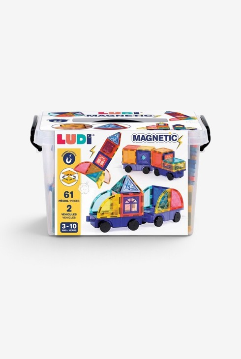 Jeu de construction magnétique véhicules, Ludi 1