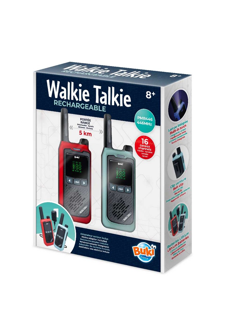 Talkie Walkie Avec Oreillette Pmr446 Radio Bidirectionnelle Sans