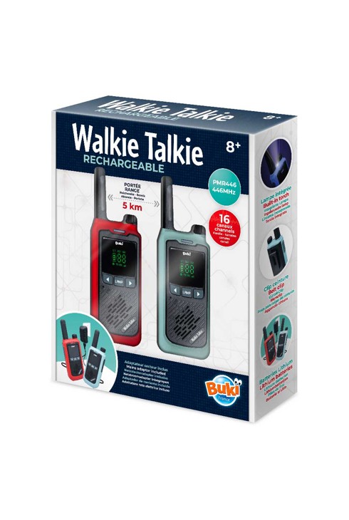 Talkies-walkies rechargeables, Buki 1