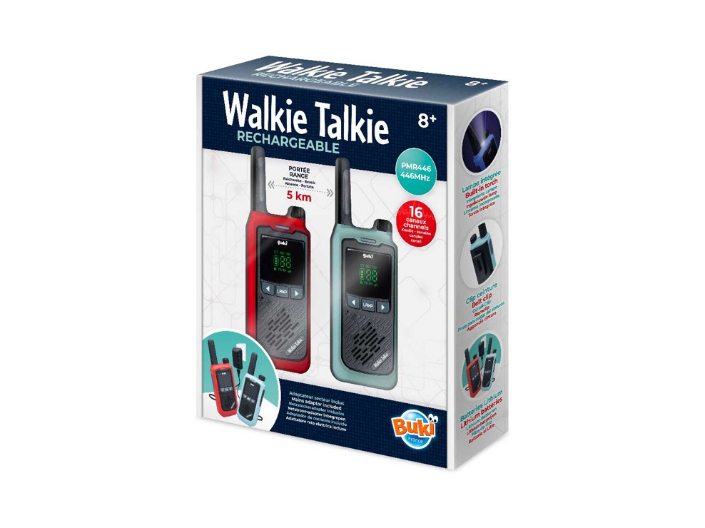 Talkies-walkies rechargeables, Buki 1